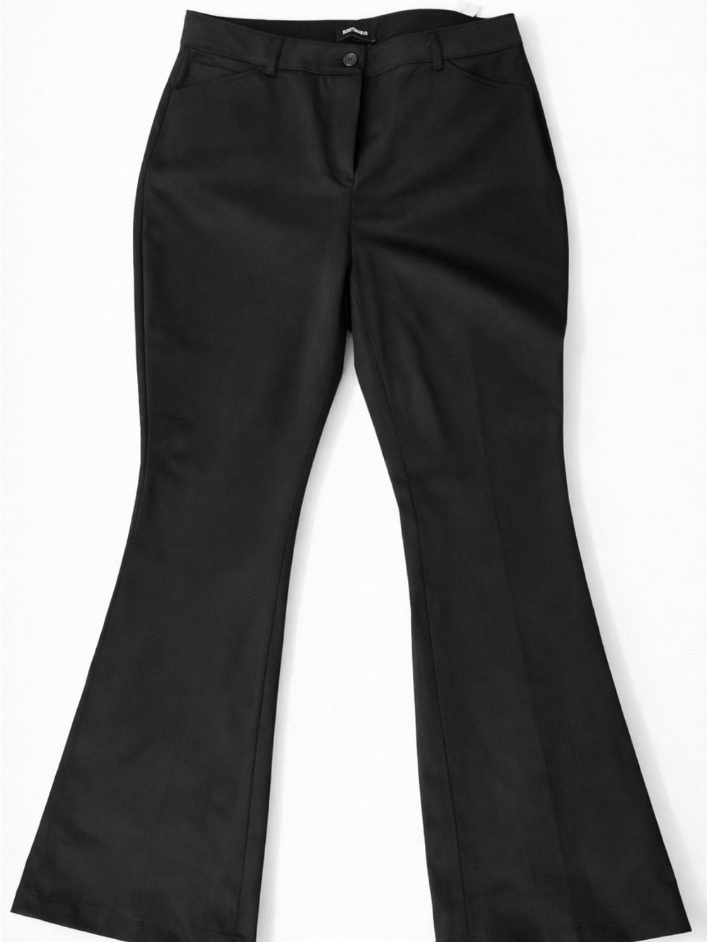Express Black Boot-Cut Dress Pants
